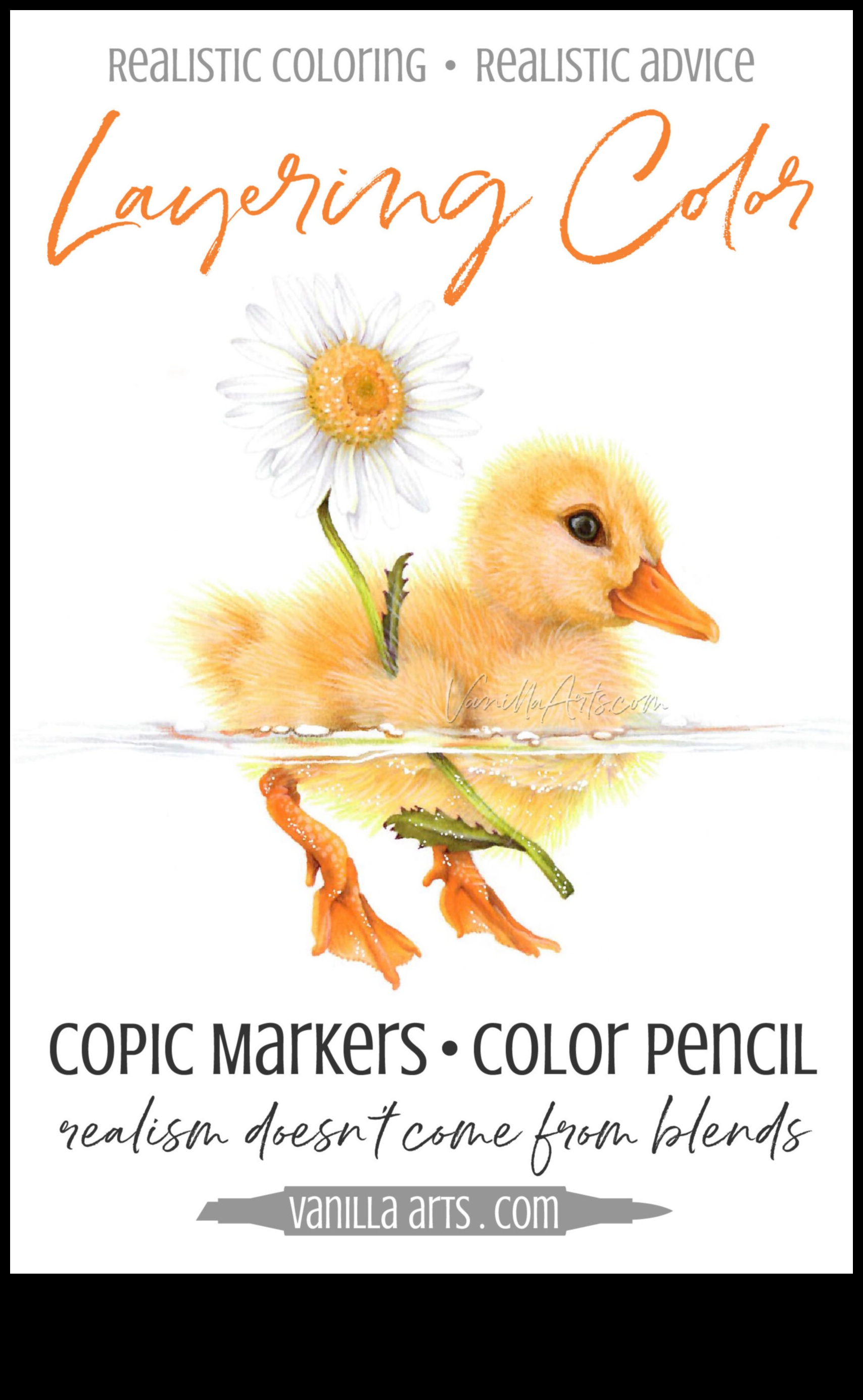 الواقعية الرئيسية باستخدام هذه التقنيات الخمس 4 ورشة عمل ماركر الواقعية: تقنيات الفن الاحترافي