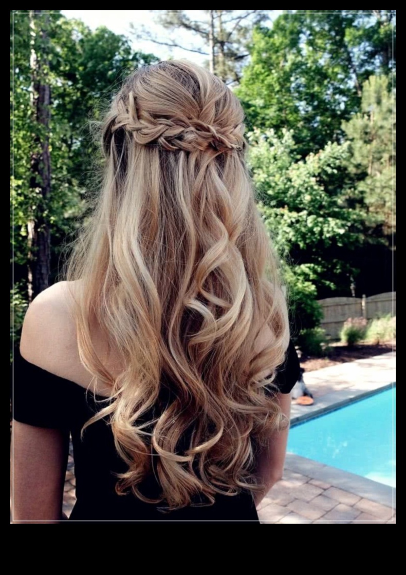 واصل سحر منتصف الليل فن تسريحات الشعر المسائية 4 استمر سحر منتصف الليل: التقاط سحر تسريحات الشعر المسائية