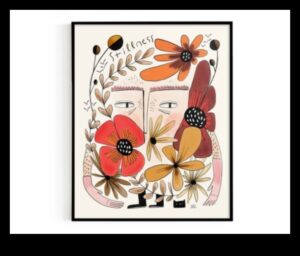 السكون في الإزهار: ترتيبات الأزهار على الورق