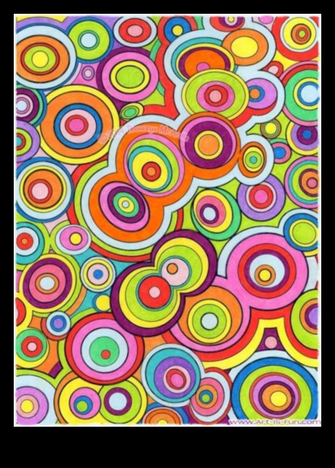 ما وراء الخطوط: استكشاف الاحتمالات المجردة باستخدام أقلام الرصاص الملونة