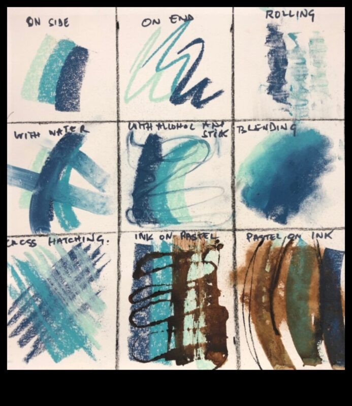 اللمسة اللطيفة: صياغة رسومات دقيقة باستخدام ألوان الباستيل الناعمة