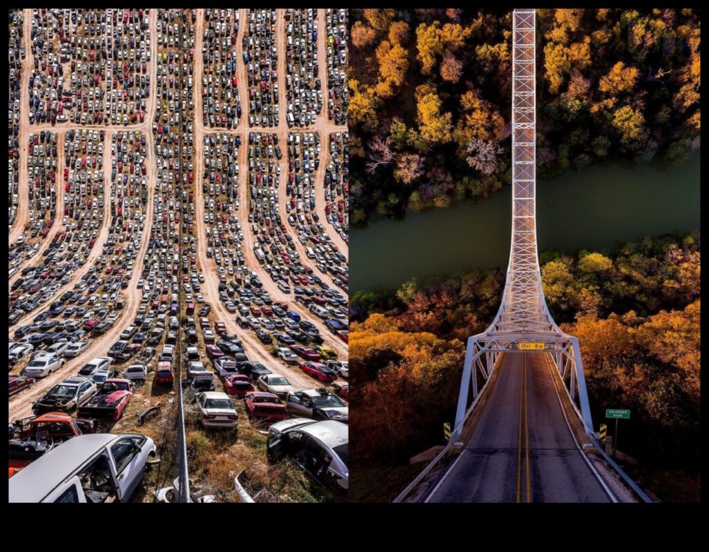 المناظر الجوية: مراقبة المناظر الطبيعية من الأعلى