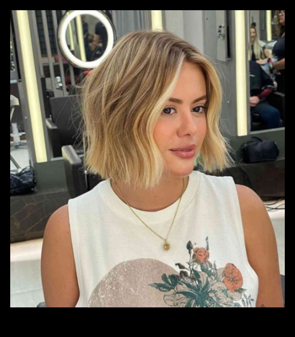 ارتقِ بأسلوب بوب بليس من خلال قصات بوب قصيرة تناسب أي شكل وجه 1 بوب بليس: رفع أسلوبك مع بوبس قصيرة