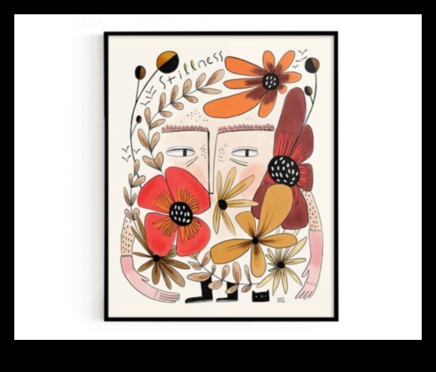 السكون في أزهار تنسيقات الزهور على الورق 1 السكون في الإزهار: ترتيبات الأزهار على الورق