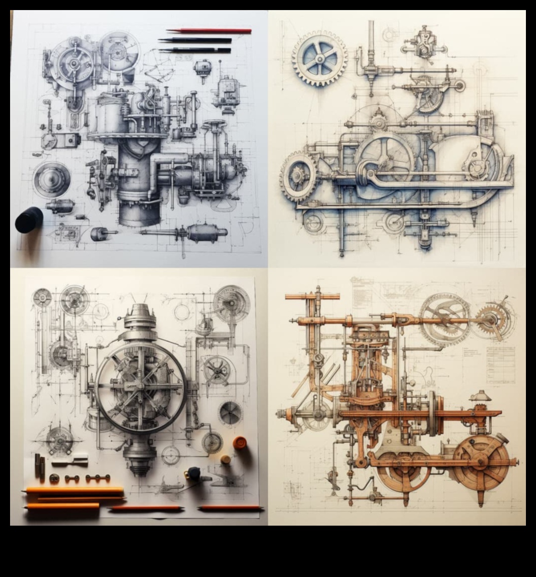 صياغة دقيقة: نقل الأفكار من خلال الرسوم التوضيحية الفنية الدقيقة